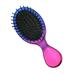 Unique Bargains Mini Travel Hair Brush Pocket Gradient Detangler Brush for Wet and Dry Hair Brush for Women Blue Purple
