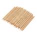 Gecheer 100PCS Nail Art Wood Sticks Wooden Cuticle Remover Pusher Manicure Pedicure Tool Disposable
