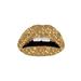 MIARHB Artistic Lip Sticker Polka Dot Floral Lipstick Lipstick Stage Nightclub Party Tr