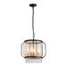 TFCFL Adjustable Height Chandelier Ceiling Pendant Light for Kitchen Dinning Room 110V 4-Light