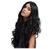 MIARHB Fashion Shades Reaistant Sexy Fully Womens Ladies Wig Black Cover Heat Long wig