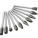 ABIDE 10pc/set Milling m Shank 6mm Head Stone Cut Rotary Grinding Tools Electric Grinder Accessories