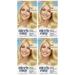 Pack of (4) Clairol Nicen Easy Permanent Hair Color SB2 Ultra Light Cool Blonde