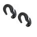 RAParts (2) Pack Heavy Duty Plastic Shock Cord Bungee Rope Hooks