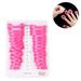 26 Pieces In 10 Sizes Plastic Nail Polish Protection Fingernail Stencils Set Gel Nails Accessories Nail Stencil Nail Protection Shields Anti-spill Manicure Protection Tools