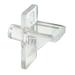 Slide-Co Prime-Line Shelf Support Pegs Plastic Clear 1/4 Dia. Carded