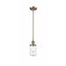 Innovations Lighting 201S Dover Dover 10 Tall Mini Rod Hung Pendant - Copper