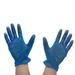 Disposable Gloves Powder Free Vinyl Gloves Blue Size Small 5 Mil Thick 36000 Pack