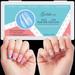 Gelike EC 550pcs Gel Nail Tips Clear Fake Nails Medium Square Acrylic Nails Press on Nails PMMA False Nail Tips 11 Sizes