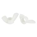 M10 Wing Nuts Butterfly Nut Nylon White 8 Pack