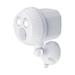 Mr. Beams 3520533 Motion-Sensing LED Spotlight - White Plastic