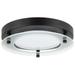 2Pk - Sunlite 17 watts 8 Round LED Solid Band Fixture 3000K Black Finish 120v