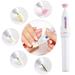 Nail Electric Manicure Set Portable Buffer Fingernail Grinder Kit Multi-function Natural Toe Nail Polisher Burnishing Machine for Home Salon (5 in 1)