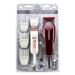 WAHL Professional All Star Combo Clipper/Trimmer - Model # 8331 - Red - 1 Pc Clipper & Trimmer Combo