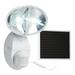 All-Pro MSLED180W Motion Activated Solar Powered LED Floodlight. 180 Degrees up to 70-foot White