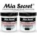 Mia Secret Acrylic Powder Frosted Pink 4 oz (PL440-FP) x 2