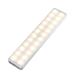 1pack LED Closet Light 24 LED Rechargeable Motion Sensor Indoor Under Cabinet Lighting Wireless Night Light Anywhere with 1000mAh Battery for Hallway Stair Closet Kitchen