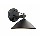 Kichler Ripley 9 1 Light Olde Bronze Outdoor Wall Sconce with Metal Shade