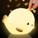 One Fire Cute Night Light for Kids 7 Color Changing Baby Night Light Tap Control Silicone Night Light Cute Lamp Kids Night Light Rechargeable