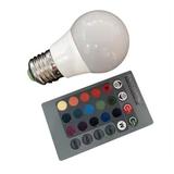 E27 LED High Power LED Bulb 16 Colors 24 Key Remote Control Night Light Portable