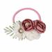 HSMQHJWE Thin Large Hair Ties Children s Simulated Flower Hair Circle Wind Flower Headband Simple And Fresh Children s Hair Rope Hair Circle Bow Elastics Hair Ties Stretchy Rubber Hair Elastic Organi