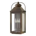 Hinkley Lighting - Three Light Wall Mount - Outdoor - Anchorage - 3 Light Large
