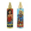 DC Supergirl Eau De Toilette Body Spray 8 oz and DC Wonder Woman Eau De Toilette Body Spray 8 oz