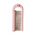 Scalp Massage Plastic Hair Brush Foldable Portable Pocket Travel Hairdressing Anti Static Hair Grooming Tool