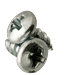 #4-24 x 3/8 Tapping Screw Type AB Zinc (inch) Head Style: Flat (QUANTITY: 10000) Drive: Phillips Point: Type AB