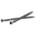 TrapEase 2.5 in. Torx TTAP Star Head Zinc Carbon Steel Composite Deck Screws Winchester Gray - 350 Per Box