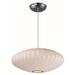 Maxim 12190WTPC 10 in. Cocoon 1 Light Pendant - Polished Chrome