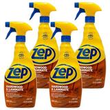 Zep Hardwood and Laminate Floor Cleaner - 32 oz (Case of 4) - ZUHLF32 - Removes Spots Stains and Scuffs. Cleans and Restores Shine