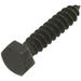 National Hardware N179-150 Steel Lag Screws Black 5/16 x 1.5 6-Pack Each