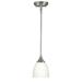 Forte Lighting - Carson - 1 Light Mini Pendant In Transitional Style-9.5 Inches