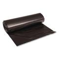 Boardwalk Recycled Low-Density Polyethylene Can Liners 60 gal 1.2 mil 38 x 58 Black 10 Bags/Roll 10 Rolls/Carton