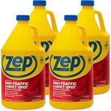 Zep High Traffic Carpet Cleaner - 1 Gallon (Case of 4) ZUHTC128 - Penetrating Formula Removes Deep Stains. Make High-Traffic Areas Look New Again