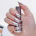 Big Clearance! 18ml Creative Semi-Mirror Effect Nail Lacquer Metallic Nail Polish Mirror Nail Polish Varnishes Metal Mirror Nail Polish Silver Nail Polish