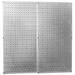 Wall Control Galvanized Steel Metal Pegboard Pack - Two Pegboard Tool Boards