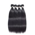 Beauhair 12A Brazilian Straight Hair Bundles Remy Human Hair Virgin Unprocessed Weave Natural Black (28 28 28 28 inches 4 bundles)