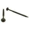 Cabentry Brand | Wood Screws | Round Washer Head | Phillips Square Drive | #8 | 1 3/4 Inch | Deep Thread | Sharp Point | Dry Lube / Plain Finish | 1000 Pack