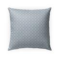 Budding Sky Blue Outdoor Pillow by Kavka Designs