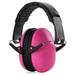 MEDca Ear Muffs Noise Protection - Pink Hearing Protection and Safety Ear Muffs