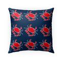 I M Crabby Red Indoor|Outdoor Pillow by Kavka Designs-Kav2282