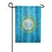 America Forever South Dakota State Flag 12.5 x 18 Inch Double Sided Outdoor Yard Decorative USA Vintage Wood State of South Dakota Garden Flag Made in the USA