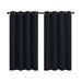 DYstyle Home Textile Grommet Curtains Outdoor Porch Yard Divider Lawn Garden Full Thickened Thermal Insulation Waterproof Blackout Curtains