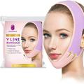 AFANSO Reusable Chin Slimming Mask Face Slimming Mask Face Slimming Mask V Shape Slimming Mask Purple
