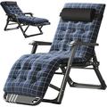 Slsy Folding Chair for Bedroom and Living Room 3 in 1 Folding Lounge Chair with Removable Cushion for Indoor Outdoor Folding Cots Sleeping Cots for Adults