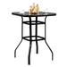 EasingRoom Patio Bar Table Outdoor Bar Height Dining Table