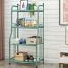 4 Tier Storage Rack Wire Shelving Unit Storage Shelves Metal for Kitchen Garage Pantry Organization Shelving Rack Shelf 4-Tier Household Kitchen Room Storage Metal Shelf Organizer