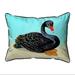 16 x 20 in. Black Swan Large Indoor & Outdoor Pillow